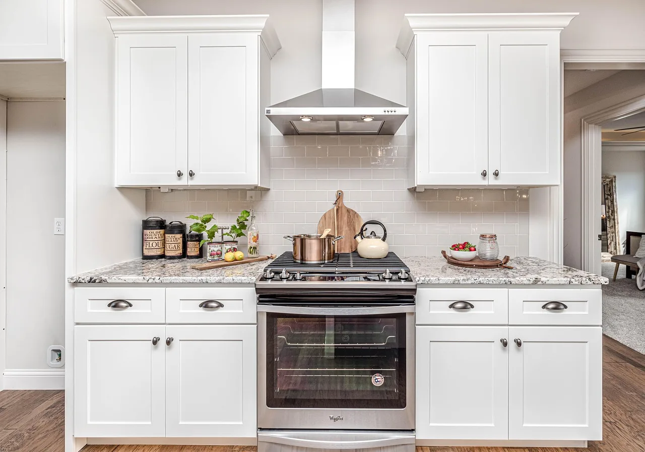 kitchen, cabinets, oven, range, decor, interior, cook, oven, oven, oven, oven, oven. Adaptable Kitchen Ventilation: Climate and Controls
