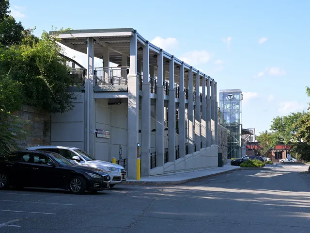 The wheelchair ramp to track 1 at Winchester Center. Ramps, stair lifts, hoists and platform lifts: mobility equipment compared