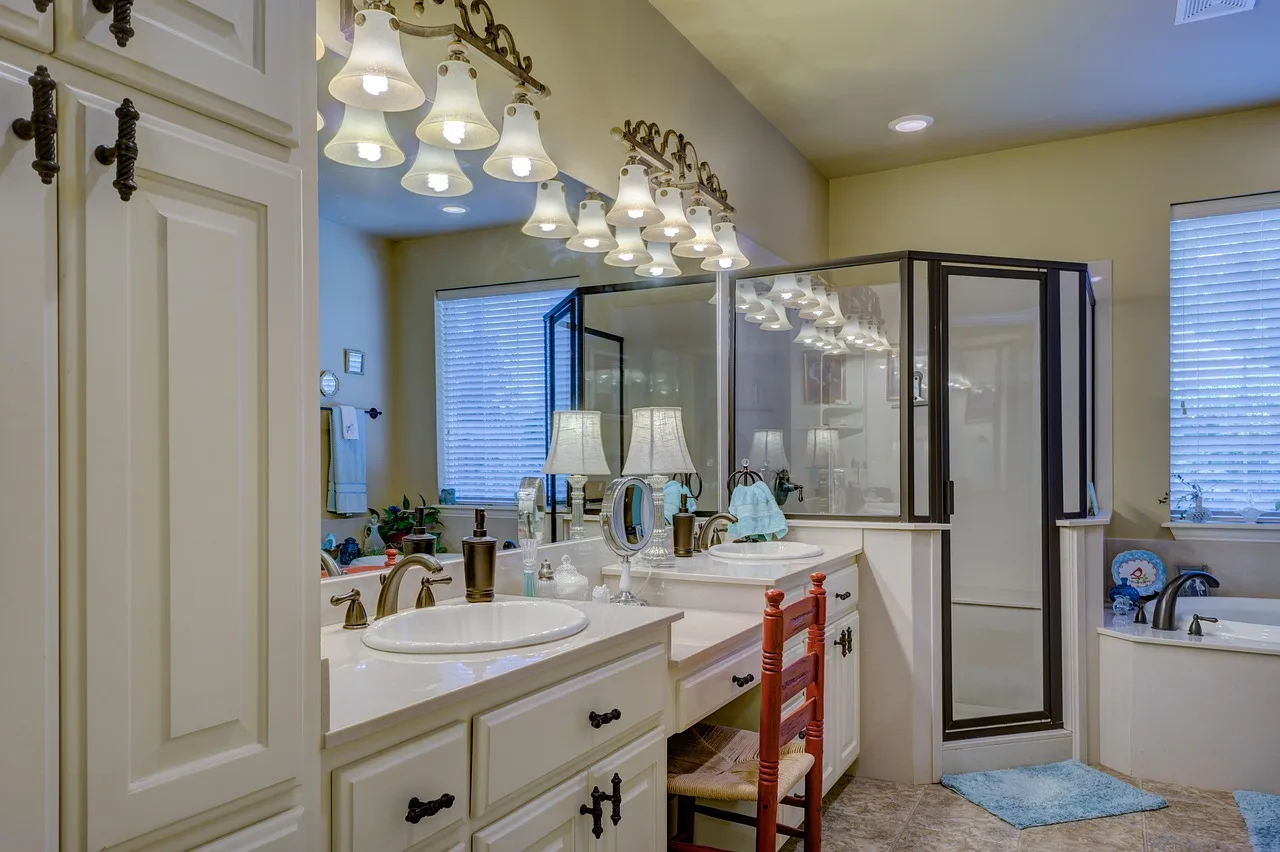 bathroom, interior, design, bathroom interior, home, modern, mirror, sink, architecture, floor, furniture, shower, tile, decor, indoor, faucet, clean, tub, light, bathtub, stylish, style, bathroom, bathroom, bathroom, bathroom, bathroom, shower. Walk-In Tub vs. Shower: Which Is Safer for Aging in Place?